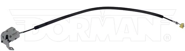 940-672 – DORMAN Door Latch Assembly, OEM Replacement 35.4 Inch length Manual Bolt On Black/ Silver Metal/ Plastic